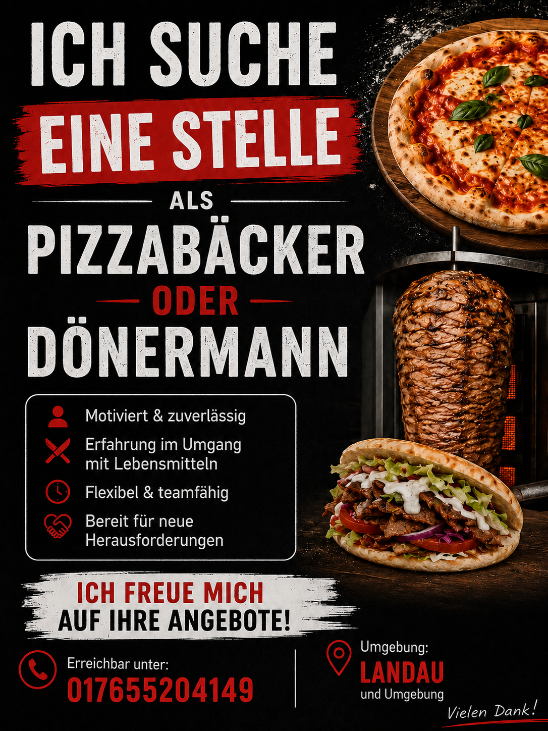 Pizzabäcker /Dönermann 