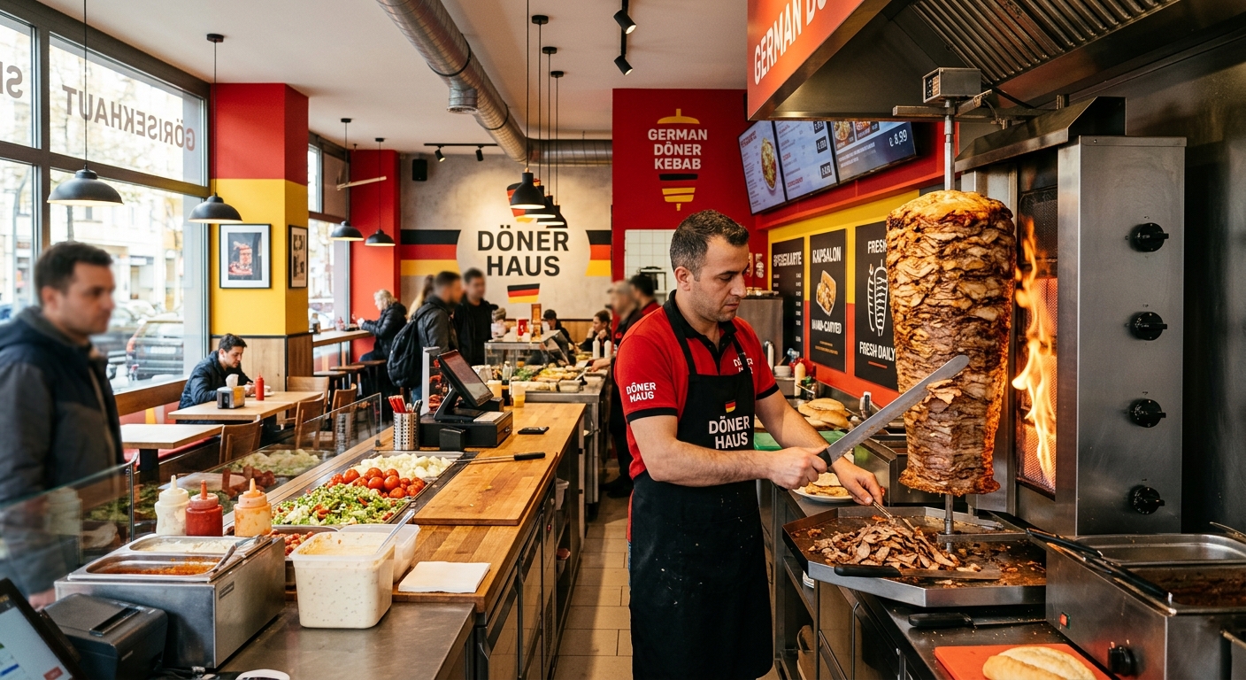 Dönerimbiss in Fußgängerzone Kassel — perfekter Standort